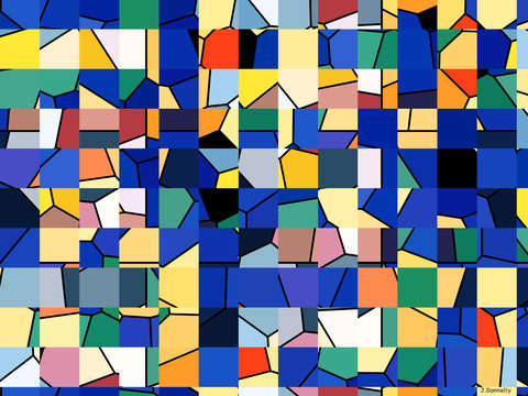 Blue square dance 5