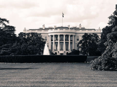 Vintage white house