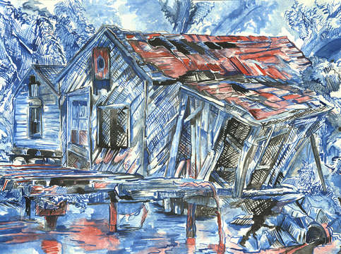 Rotting shack new hampshire