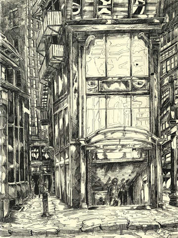 Financial district