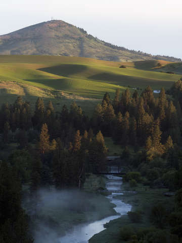 Palouse river sunrise