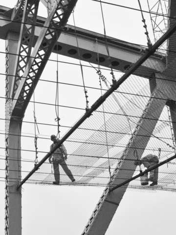 Nyc randalls island bridge work