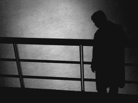 Man at the whitney
