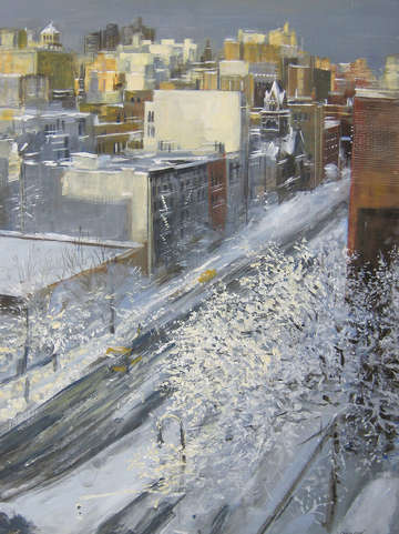 Here comes the sun on 14th street