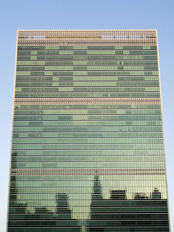 Nyc reflecting the world