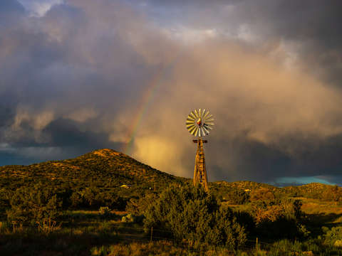 Windmill rainbow