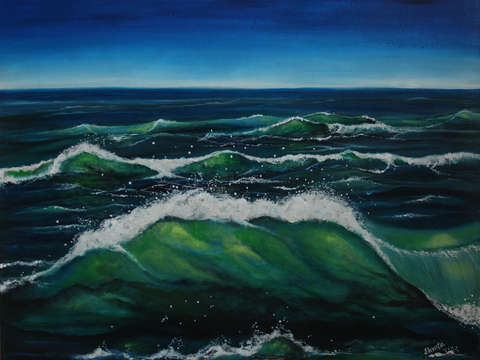 Emerald waves