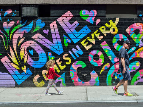 Visions of new york love comes in every color