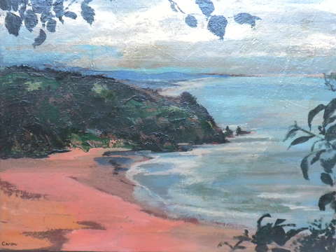Red beach