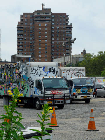 Painted trucks les new york city