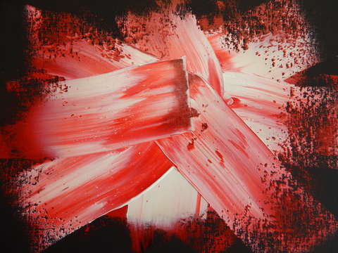Space crystals red