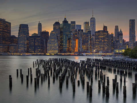 Manhattan sundown