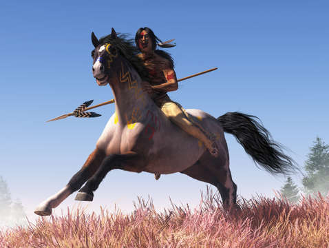 Riding off to war