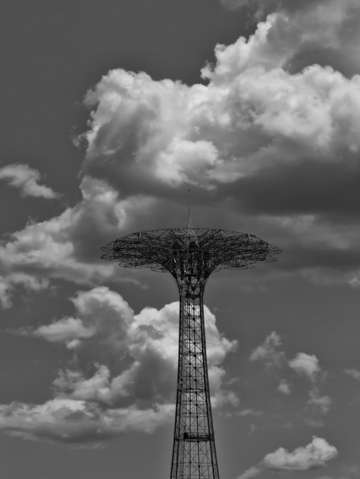 Coney island parachute jump