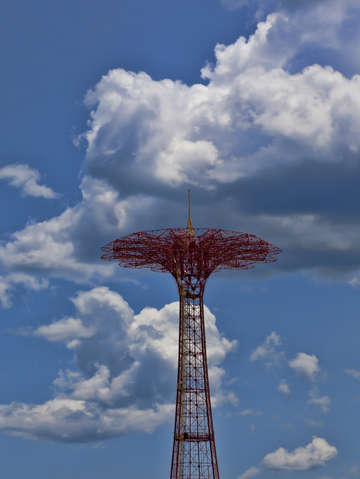 Coney island parachute jump 2