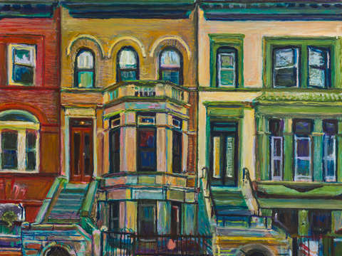 Midwood brownstones