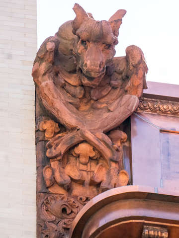 Broadway gargoyle