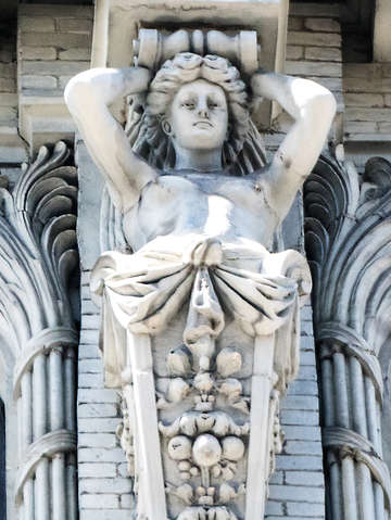 University place caryatid