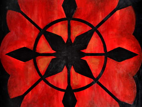 Red window