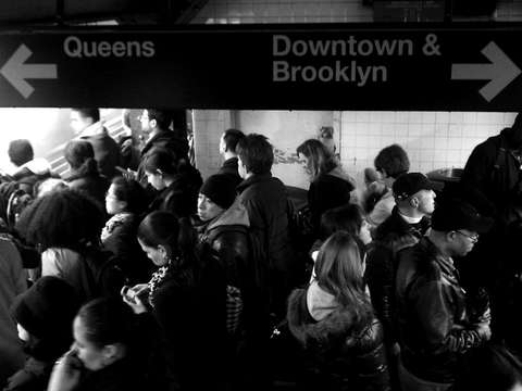 59th street rush hour