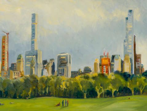 Skyline from sheep meadow august 2017