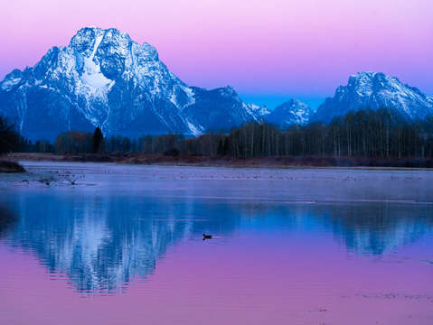 Morning in teton 1