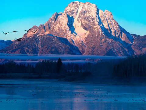 Morning in teton 2
