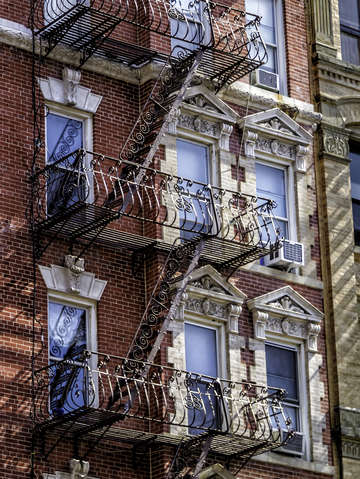 Fancy fire escape 5409