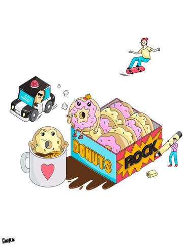 Donuts rock