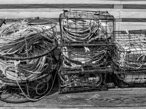 Crab pots