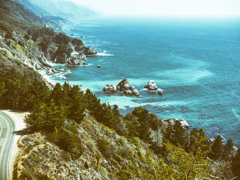 Cruising along big sur