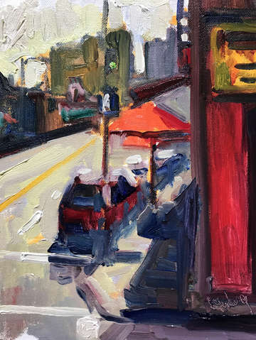 Reds on los angeles street