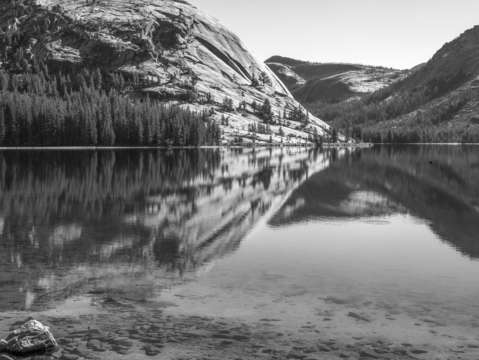 Tenaya calm monochrome
