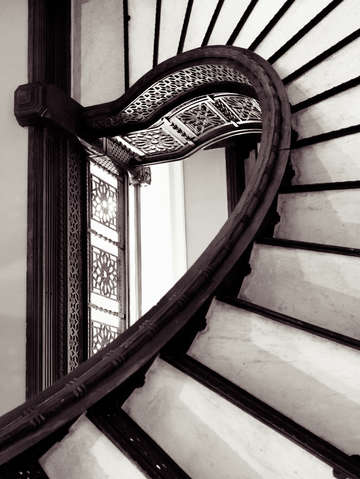 Rookery stairs angle