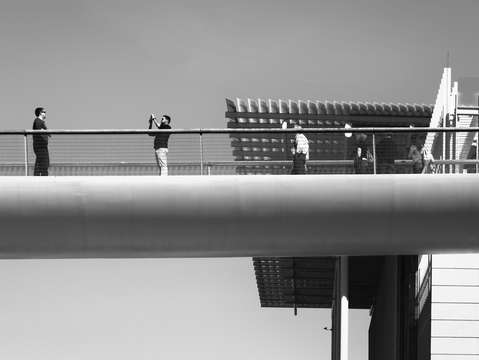 Bridge to museum