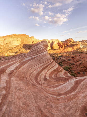 Strawberry cheesecake swirls valley of fire