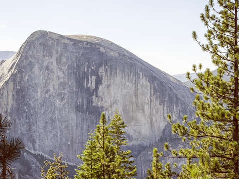 Half dome from north dome 1