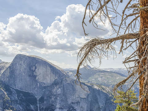 Half dome from north dome 2