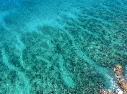 Cayman reef aerial