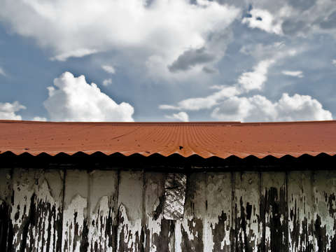 Red Rusted Roof