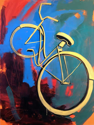 Ghost bike