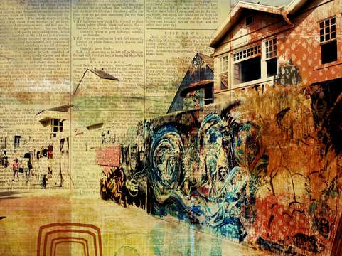 Venive art walls