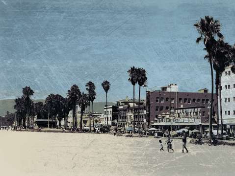 Venice beach sunset 2