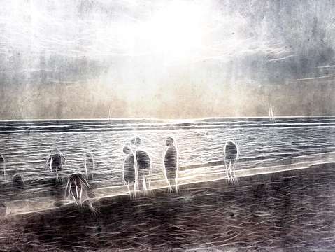 Sunrise on the beach