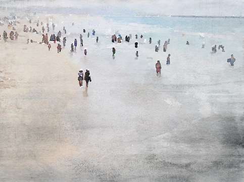 On the beach 2