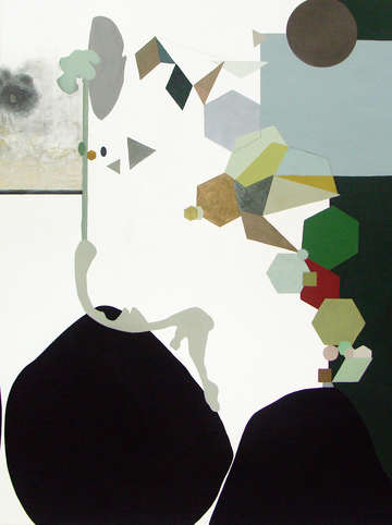 Sculpture garden conversation