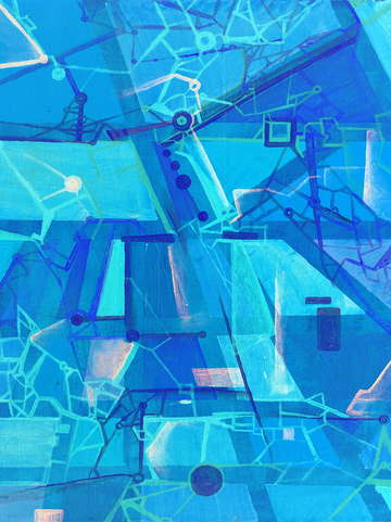 Blue recolor an acoustic persepective