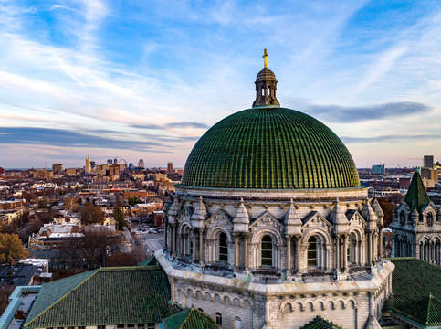 Over the dome