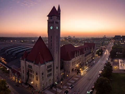 The train depot