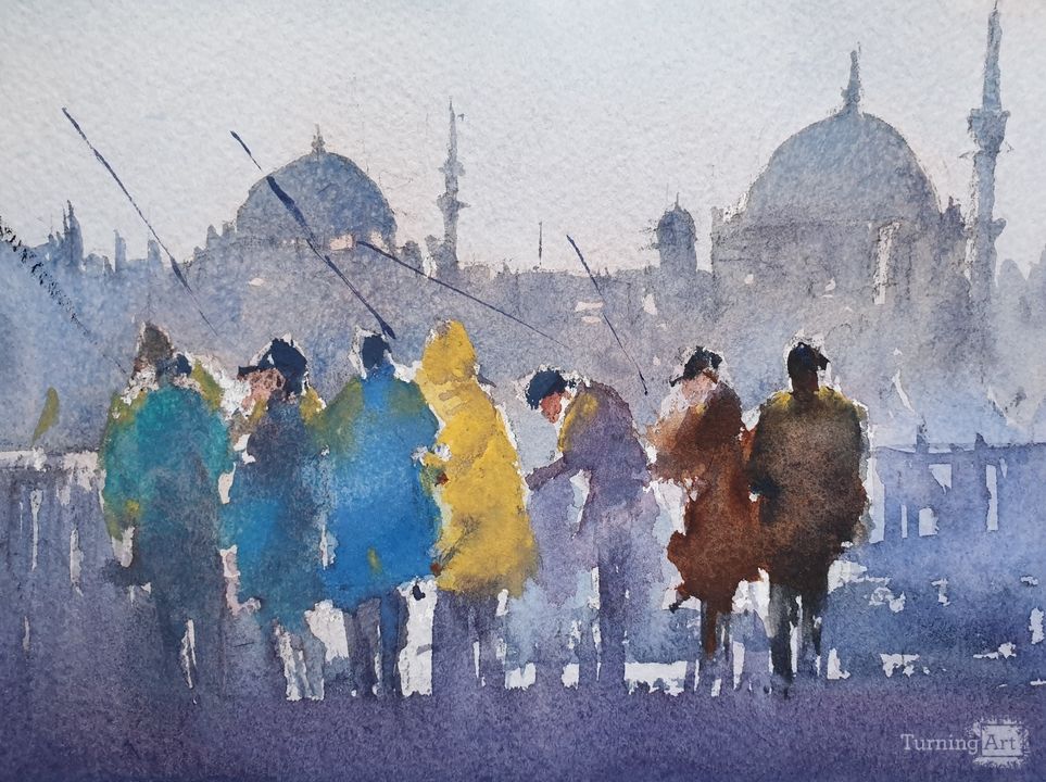 Sketch on galata